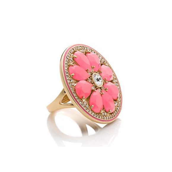 $98 Kate Spade Out of Office Grapefruit Ring size 7 - Picture 1 of 5